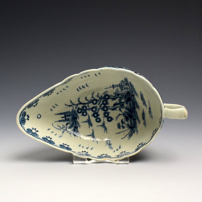 Doughnut Tree Pattern Sauceboat c 1770-75