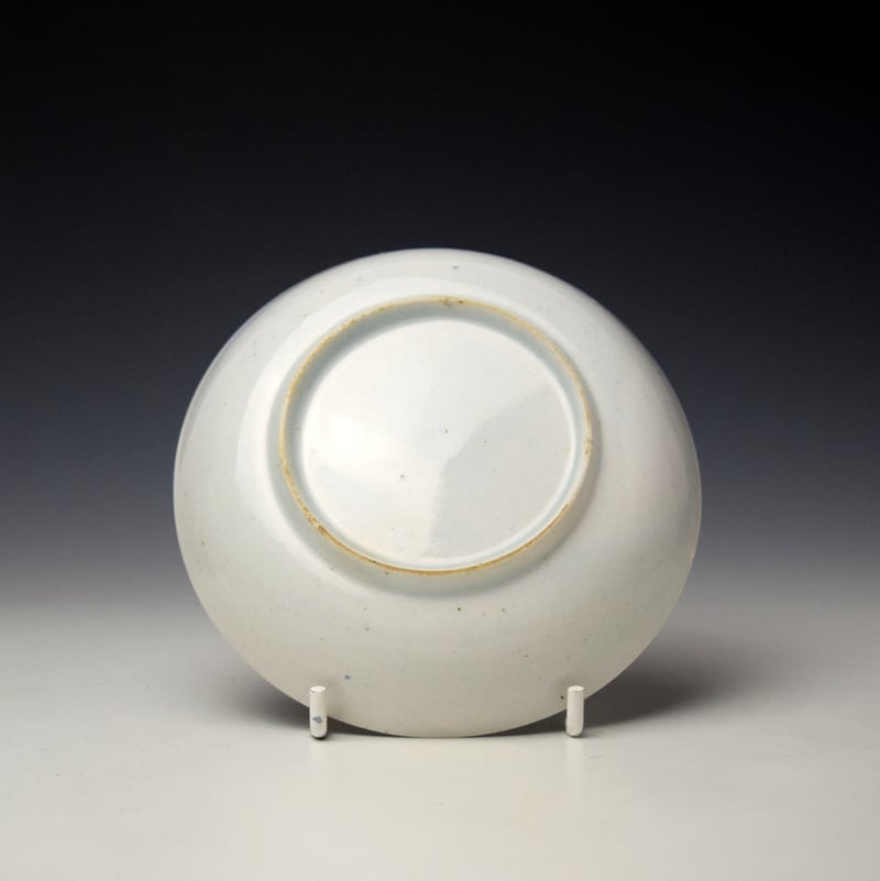 Bow Cannonball Pattern Saucer c1756-62 (2)