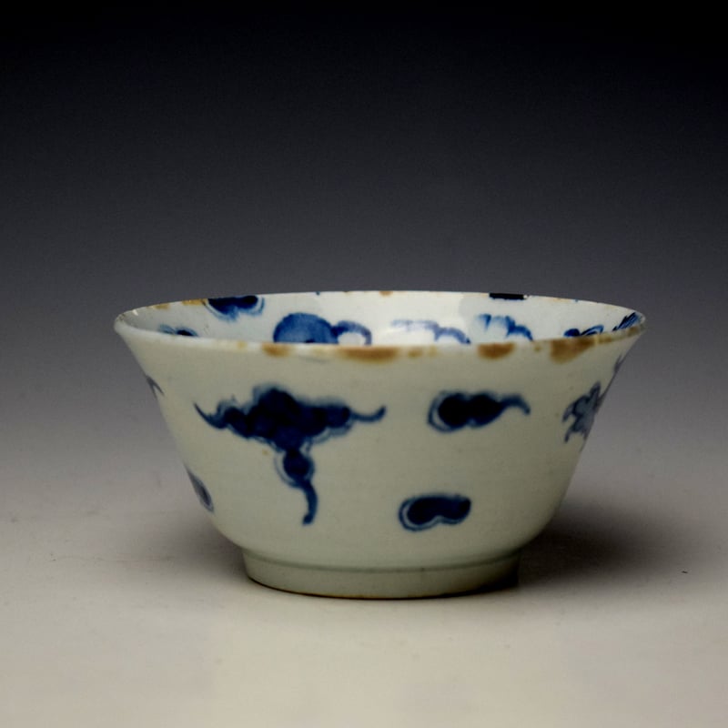 Bow Dragon Pattern Small Bowl c1758-63 (5)
