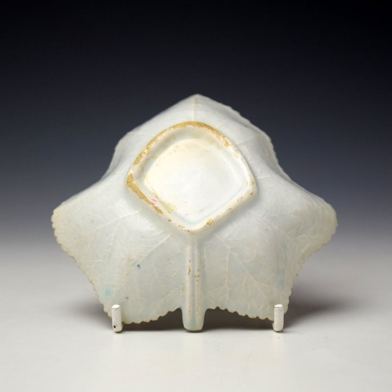 Bow Floral Pattern Pickle Dish c1765-70 (2)