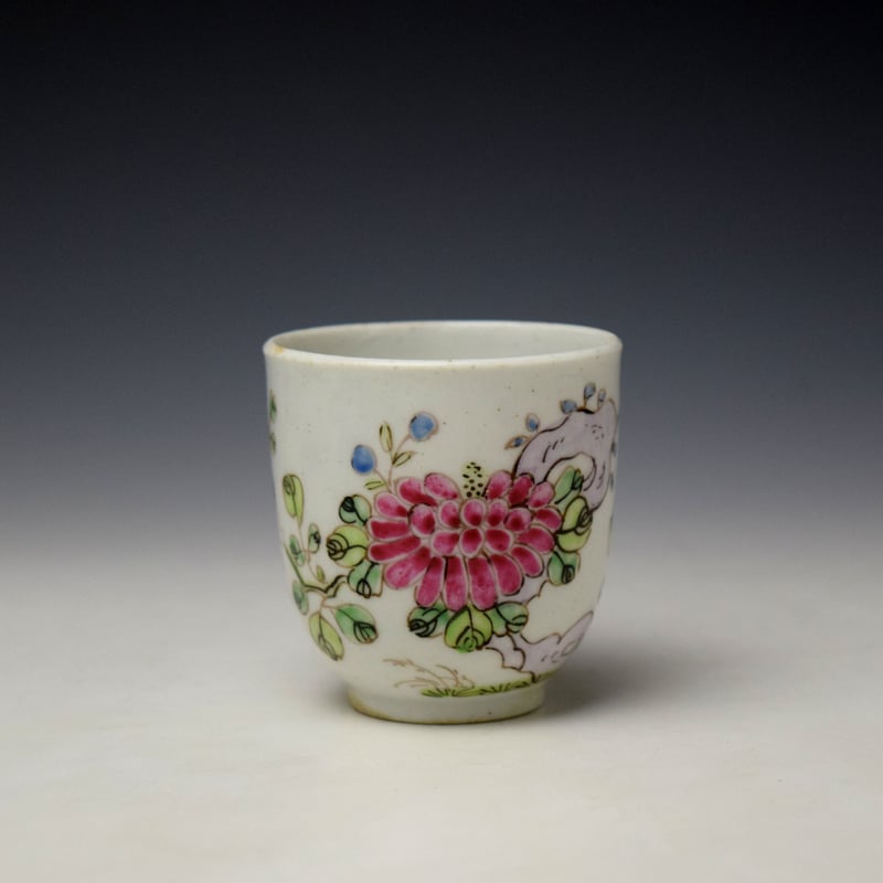 Flowering Rock Pattern Coffee Cup c1754-56