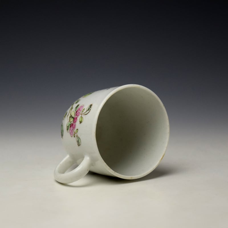 Bow Flowering Rock Pattern Coffee Cup c1754-56 (5)