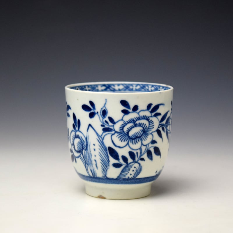 Bow Flowering Root Pattern Coffee Cup c1765-70 (2)