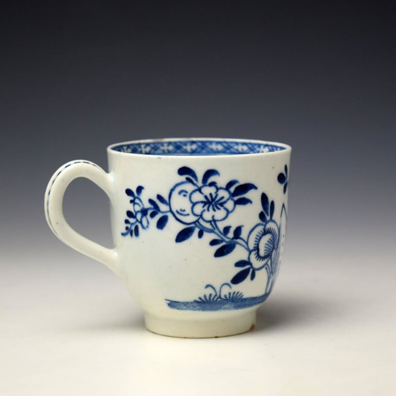 Bow Flowering Root Pattern Coffee Cup c1765-70 (3)
