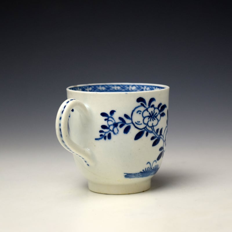 Bow Flowering Root Pattern Coffee Cup c1765-70 (4)