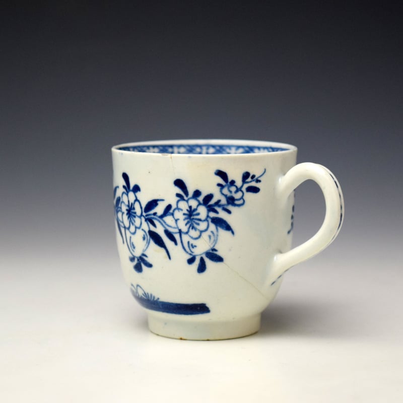 Bow Flowering Root Pattern Coffee Cup c1765-70 (5)