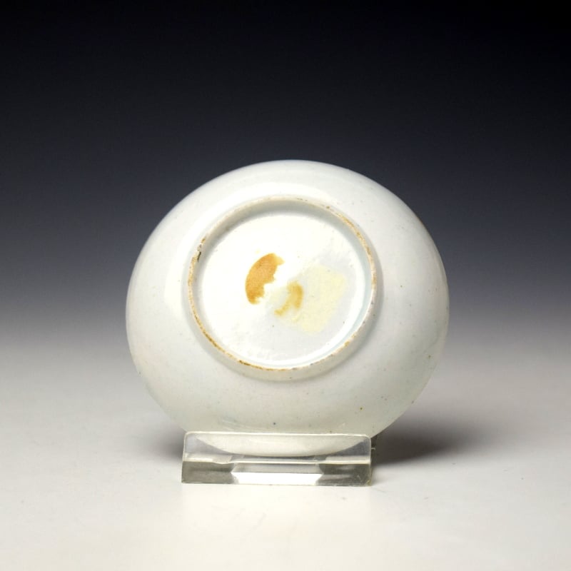 Bow Grapevine Pattern Toy Teabowl and Saucer c1760-65 (8)