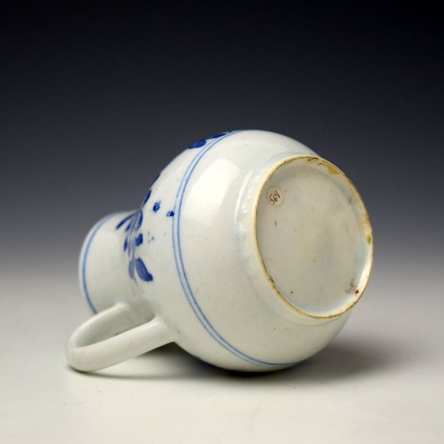 Bow Holed Rock Bamboo Fence Pattern Sparrow beak Jug C1760-65 (6)