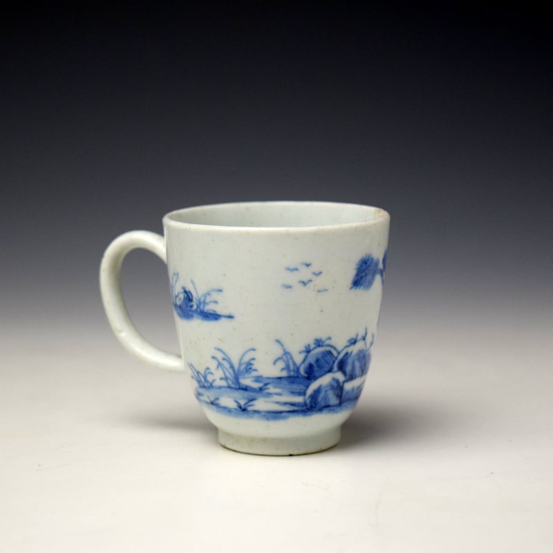 Bow Hut and Landscape Pattern Coffee Cup c1755 (3)