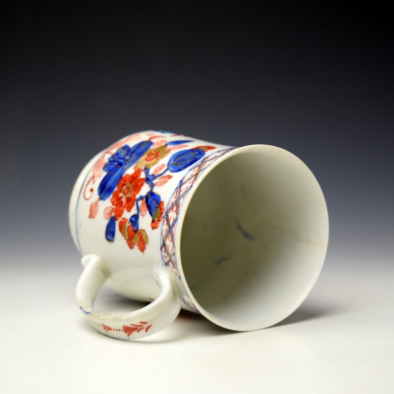 Bow Imari R Marked Tankard c1750-52 (7)