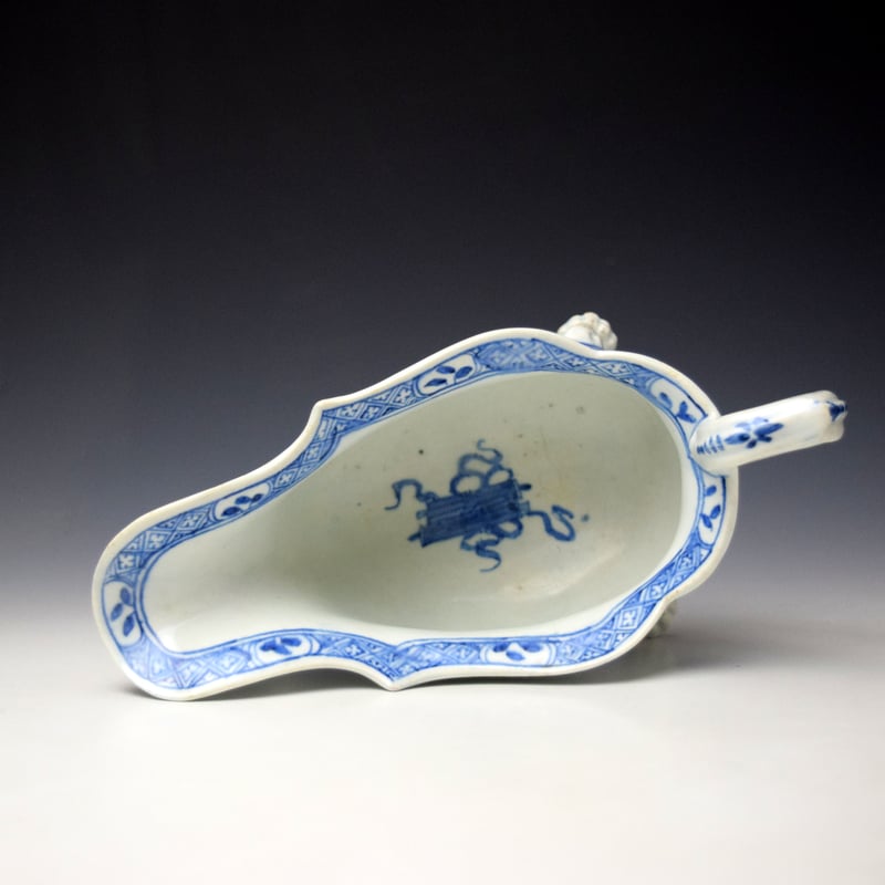 Bow Lions Mask and Claw Footed Sauceboat c1752-54 (6)