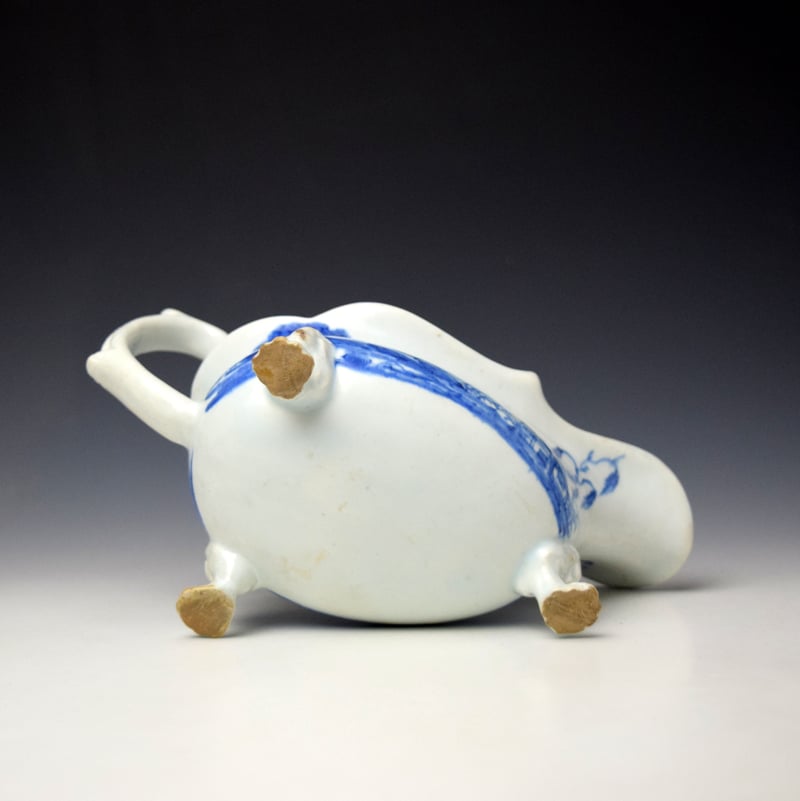 Bow Lions Mask and Claw Footed Sauceboat c1752-54 (7)