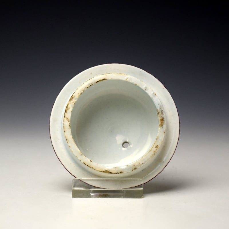 Bow Mandarin Boy Paying With an Apple Pattern Teapot and Cover c1765-70 (10)