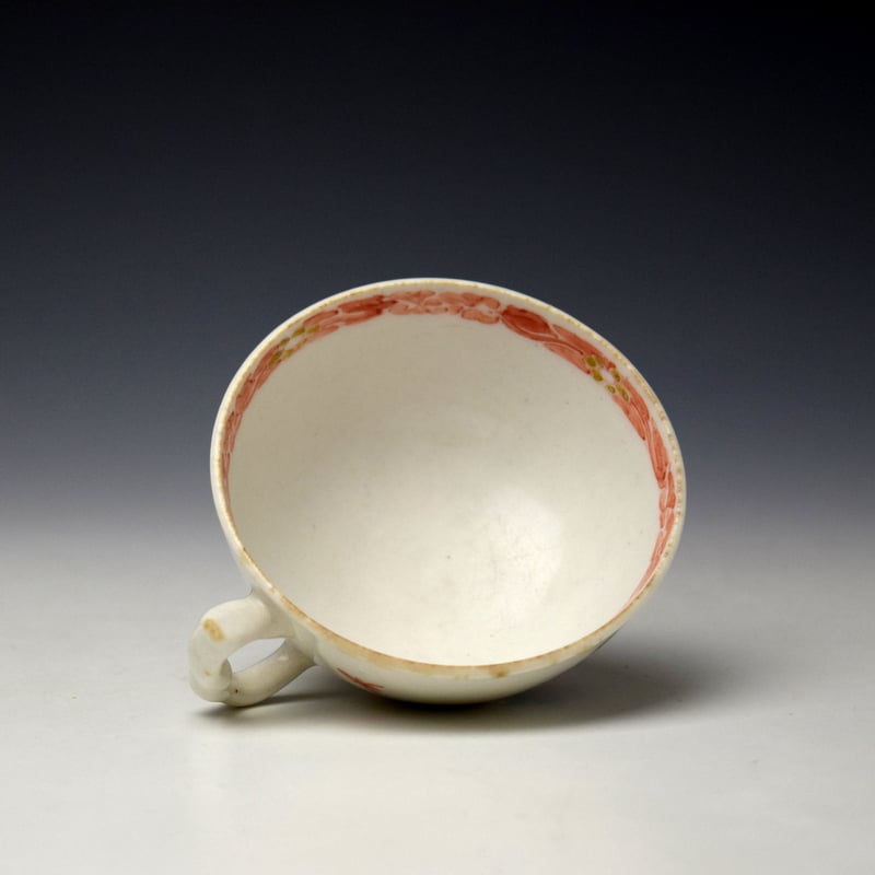 Bow Two Quail Pattern Teacup c1752-55 (6)