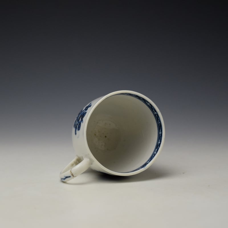 Bristol Floral Sprays Pattern Coffee Cup c1775 (4)