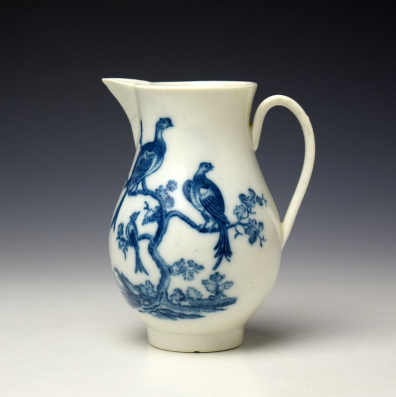 Birds In Branches Sparrow Beak Jug c1778-92