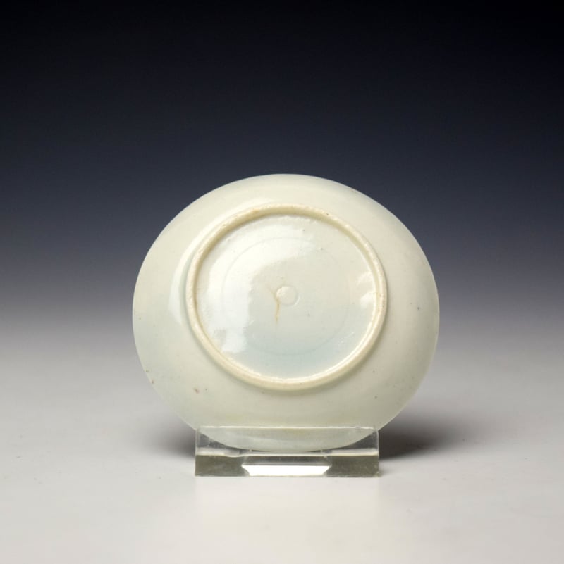 Caughley Island Pattern Toy Saucer c1780-95 (3)