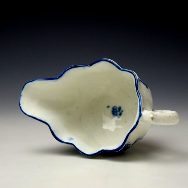 Caughley Mother and Child Pattern Low Chelsea Ewer c1776-90 (7)