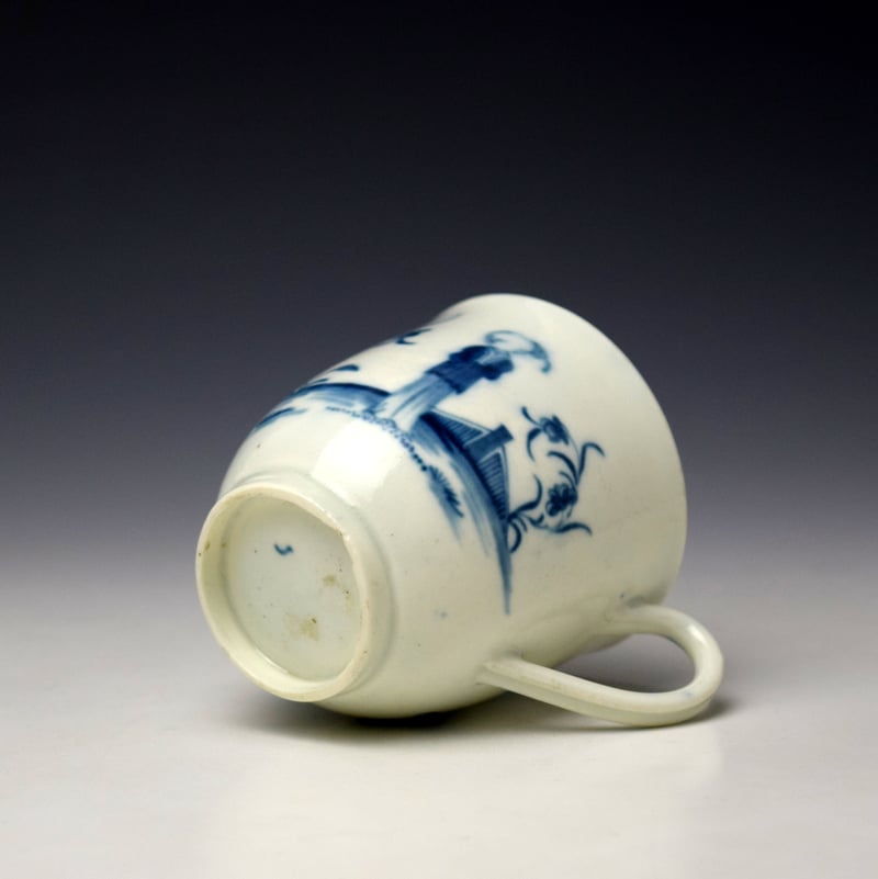 Caughley Waiting Chinaman Pattern Coffee Cup c1775-82 (5)