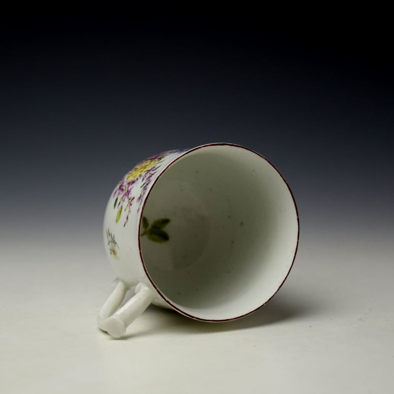 Chelsea Floral Pattern Coffee Cup c1752-56 (5)