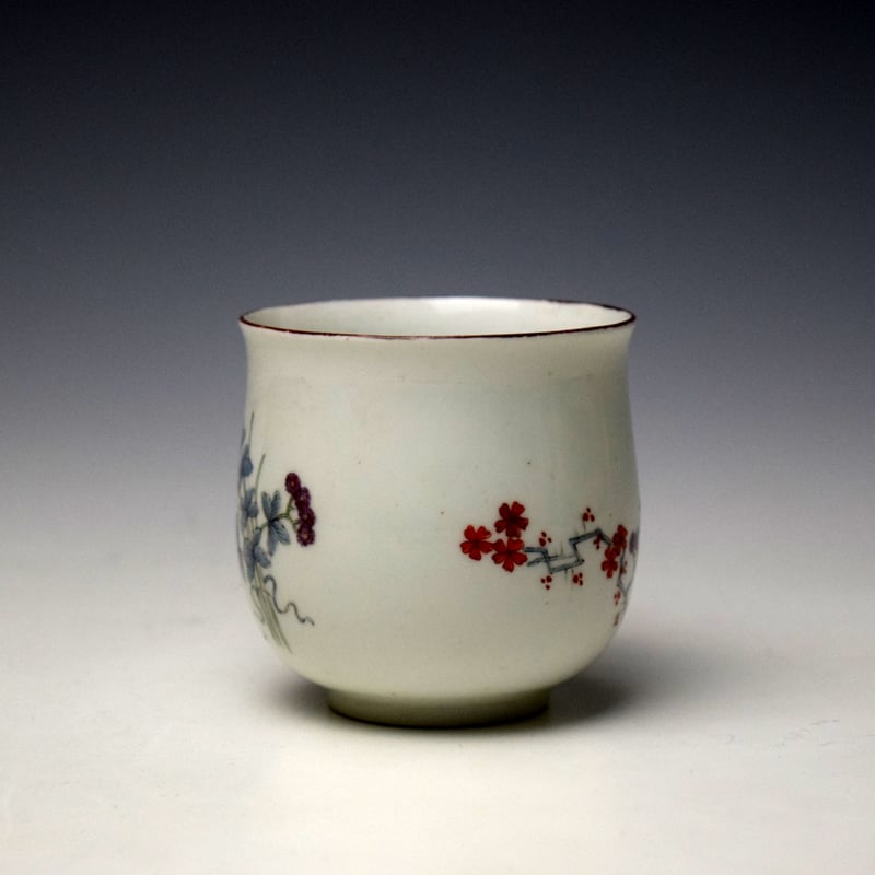 Chelsea Floral Sprays Pattern Coffee Cup c1752-56 (2)