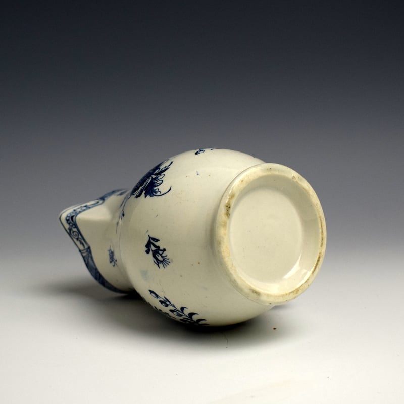 Chocolate Pot Decorated with Flower Sprays and Insects c1770 (1)
