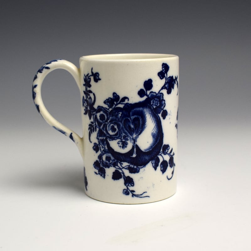 Coalport Sliced Apple Pattern Small Mug c1795-1800 (2)