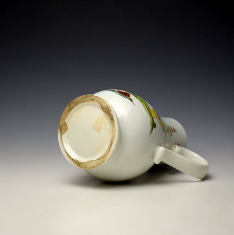 Derby Lady With Long Sleeves Pattern Coffee Pot and Cover c1760-65 (8)