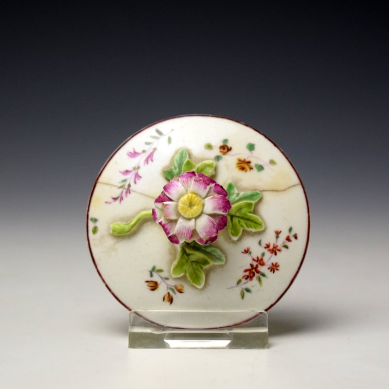 Derby Mandarin Pattern Coffee Pot and Cover c1758-65 (8)