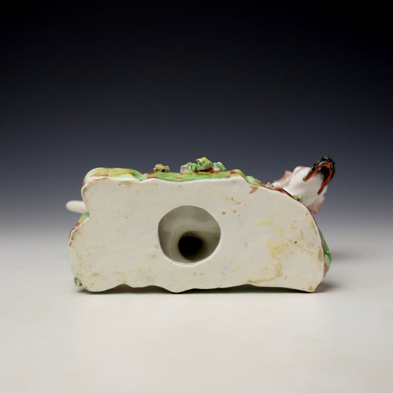 Derby Porcelain Model of a Pointer c1820 (6)