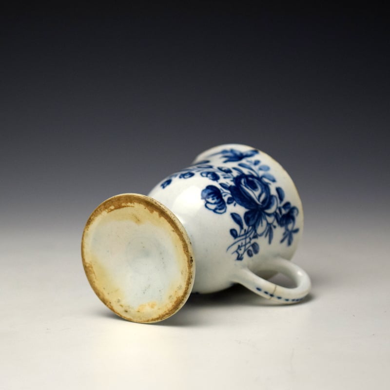 Derby Rose and Moth Pattern Ice Cup c1765-70 (5)