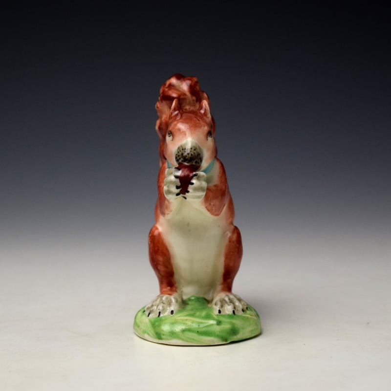 Derby Porcelain Squirrel c1770-80