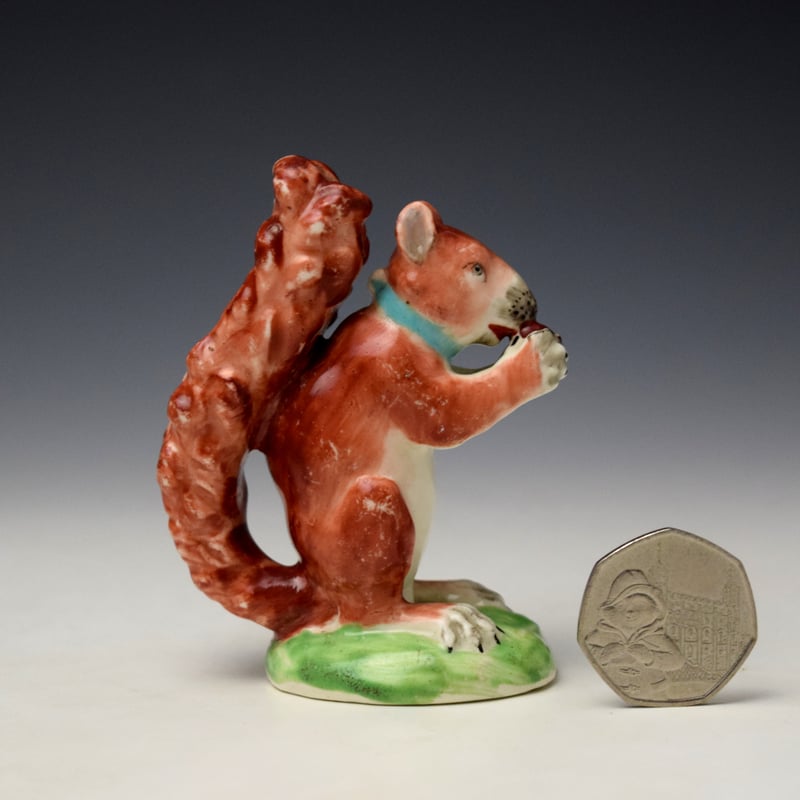 Derby porcelain Squirel c1770-80 (2)
