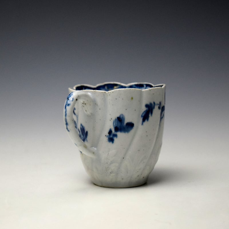 Isleworth Mansfield Pattern Coffee Cup c1765-70 (5)