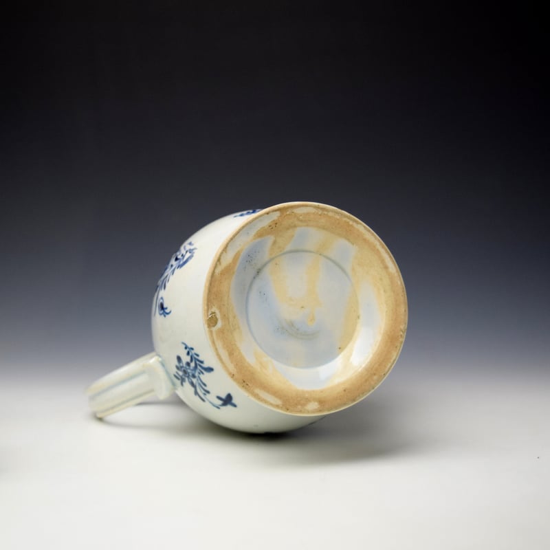 John Pennington Profile Bud Pattern Coffee Pot and Cover c1770-75 (8)