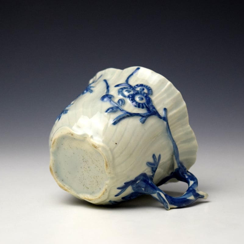 Limehouse Moulded Floral and Vine Pattern Coffee Cup c1746-48 (7)