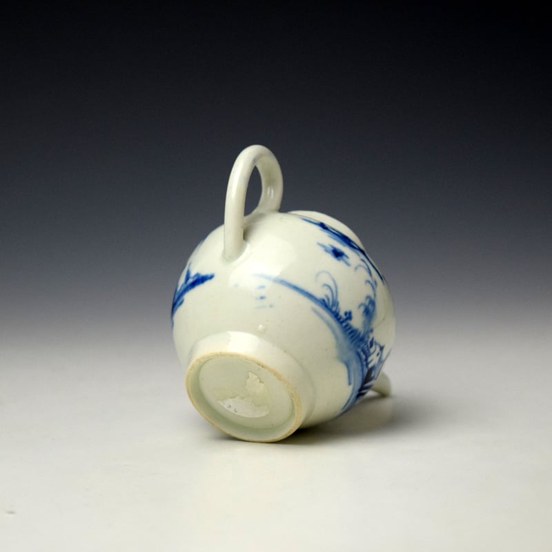 Liverpool John Pennington House Willow Landscape Pattern Toy Teapot c1770-75 (8)