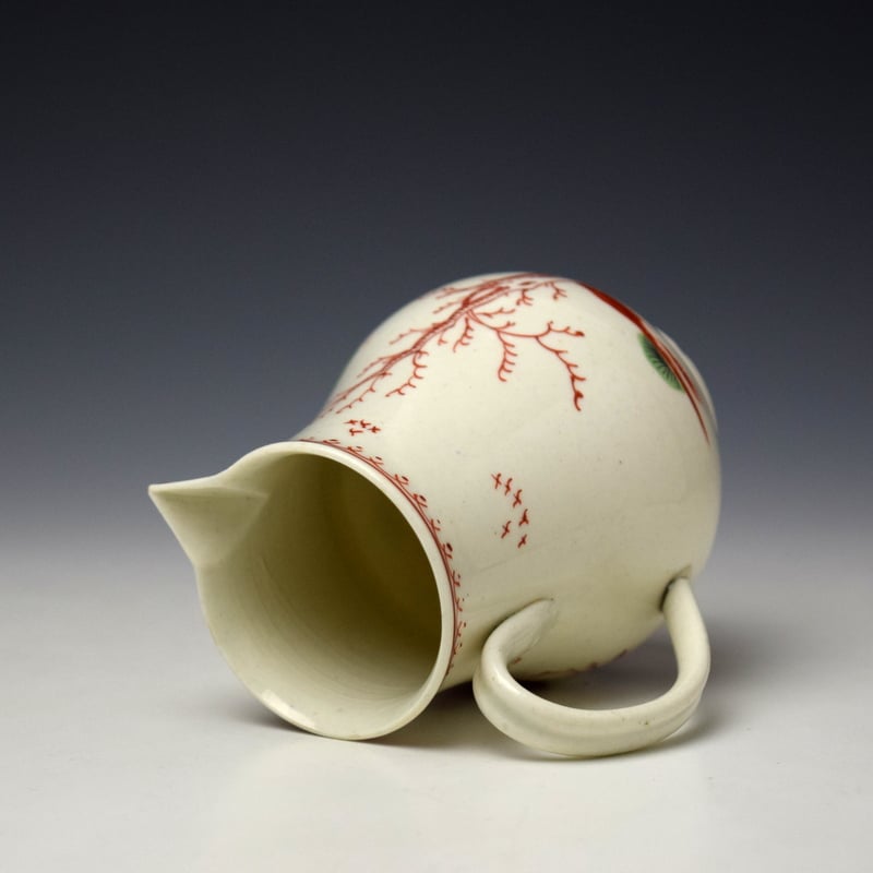 Liverpool John Pennington Smokers Valet Pattern Sparrow Beak Jug c1780-85 (7)