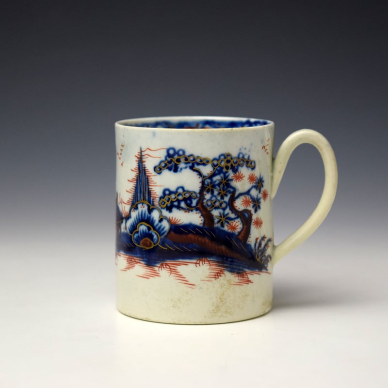 Seth Pennington Cannonball Pattern Coffee Can c1790