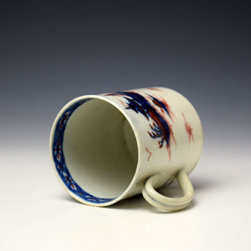 Liverpool Seth Pennington Cannonball Pattern Coffee Can c1790 (5)
