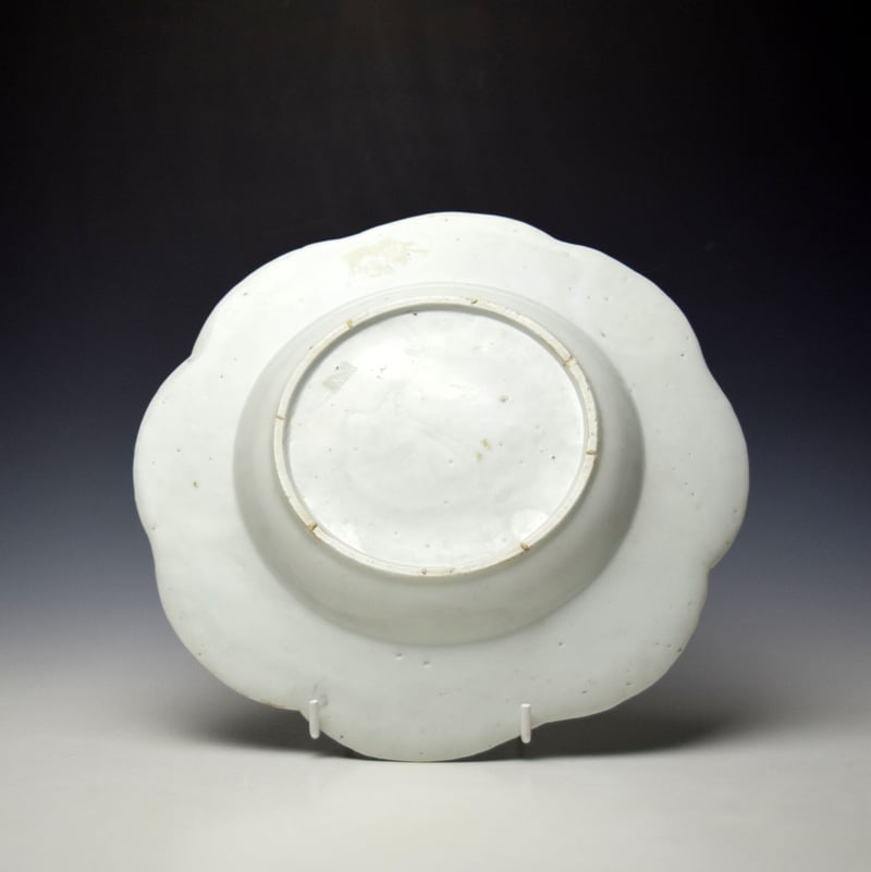 Longton hall Scolopendrium Leaf Moulded Plate c1755-58 (2)