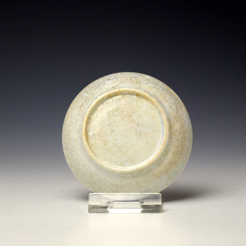 Lowestoft Chinese Landscape Pattern Toy Saucer c1765-68 (2)