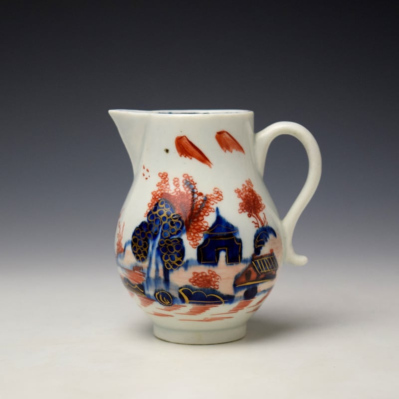Dolls House Pattern Sparrow Beak Jug c1780-90