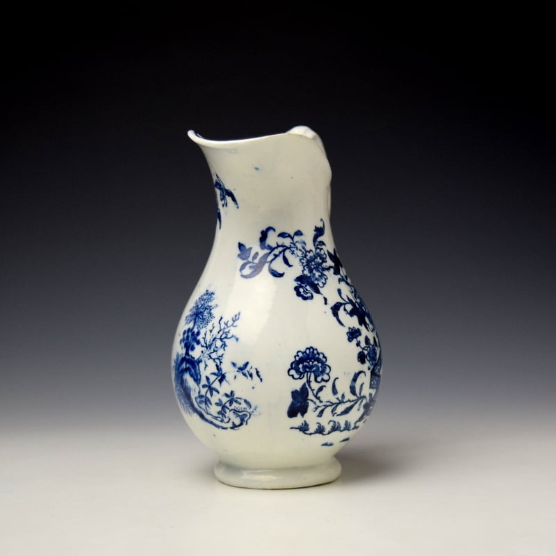 Lowestoft Fence Pattern Ewer c1770-80 (2)