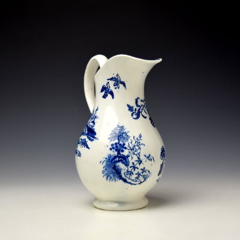 Lowestoft Fence Pattern Ewer c1770-80 (3)