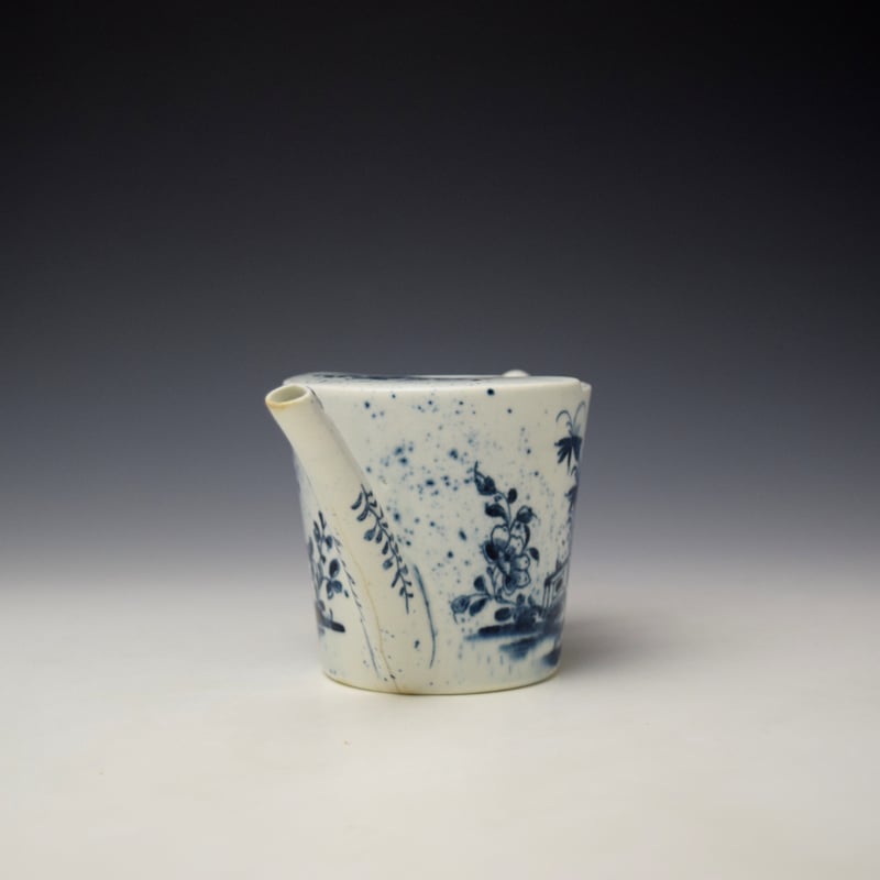 Lowestoft Fence and Bamboo Pattern feeding Cup c1765-68 (2)