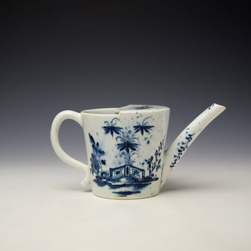 Lowestoft Fence and Bamboo Pattern feeding Cup c1765-68 (4)