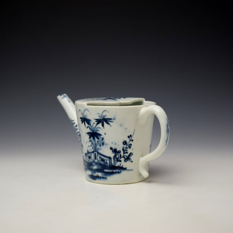Lowestoft Fence and Bamboo Pattern feeding Cup c1765-68 (6)