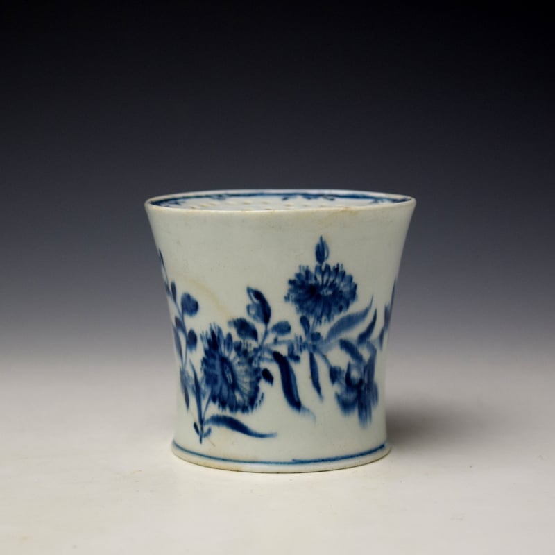 Very Rare Floral Pattern Pounce Pot c1765-68