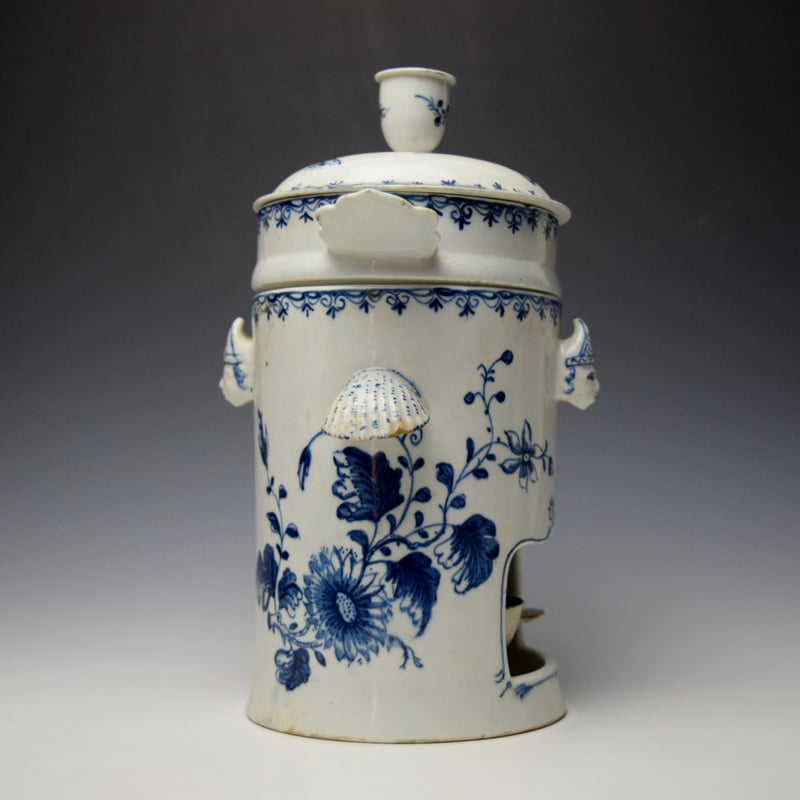 Lowestoft Food Warmer c1765-70 (2)